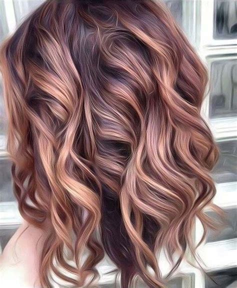 fall colors for curly hair|hair color trends for fall.